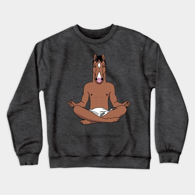 Bojack Peace of Mind Crewneck Sweatshirt by earbito